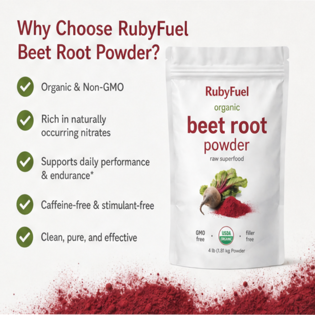 Natural Beetroot Powder